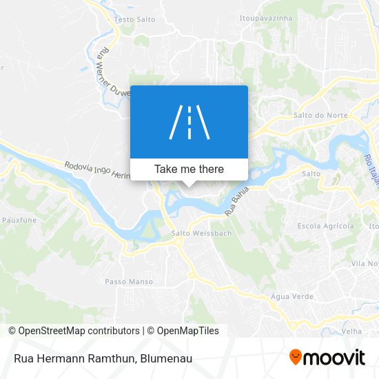 Rua Hermann Ramthun map