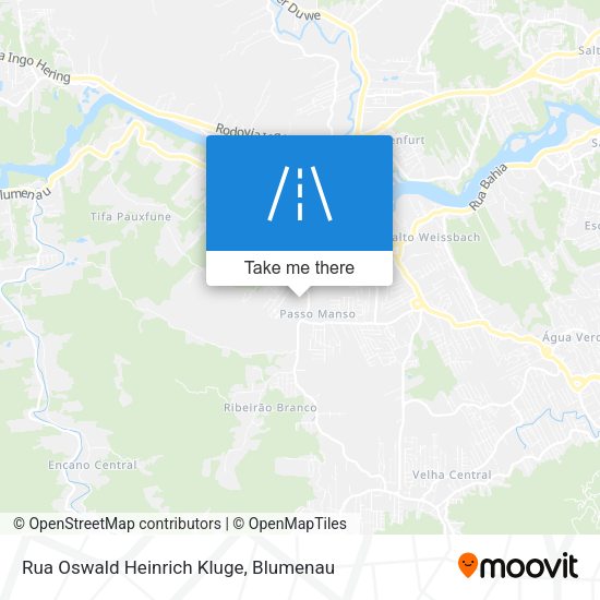Rua Oswald Heinrich Kluge map