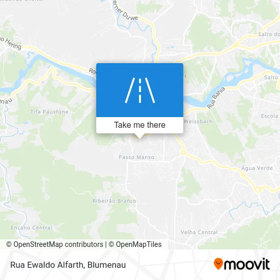 Rua Ewaldo Alfarth map