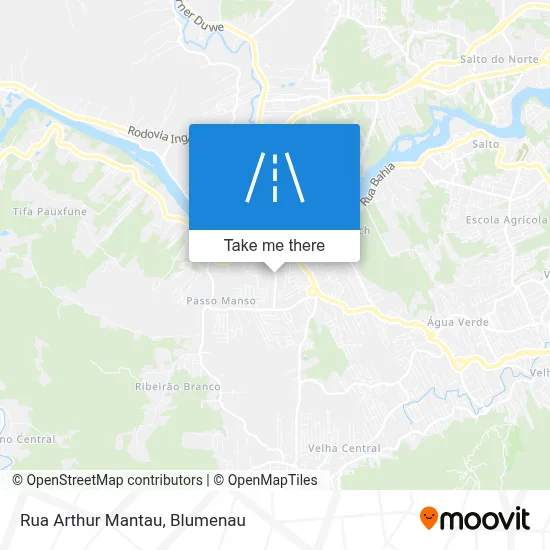 Rua Arthur Mantau map