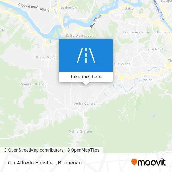 Rua Alfredo Balistieri map