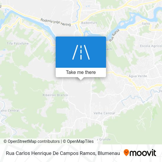 Rua Carlos Henrique De Campos Ramos map