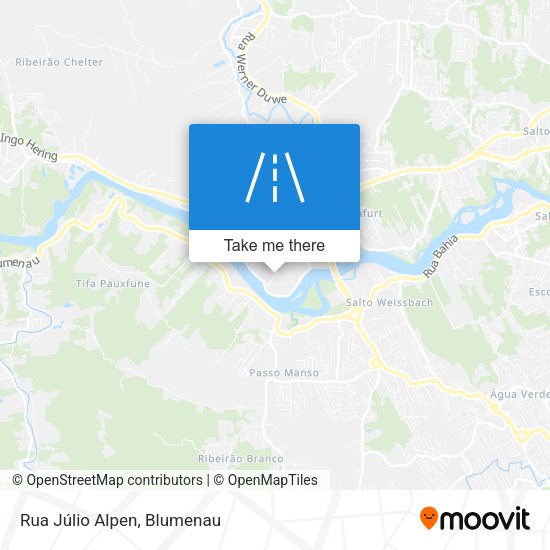 Rua Júlio Alpen map