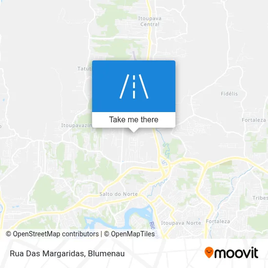 Rua Das Margaridas map