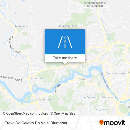 Trevo Do Celeiro Do Vale map