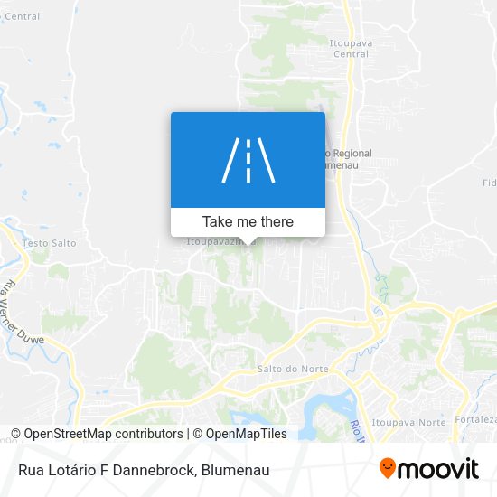 Rua Lotário F Dannebrock map