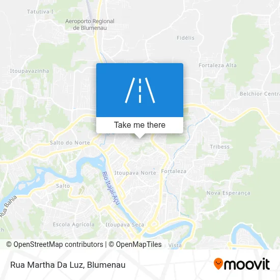 Rua Martha Da Luz map