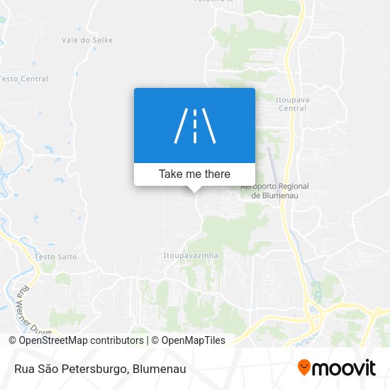 Rua São Petersburgo map