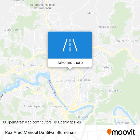 Rua Arão Manoel Da Silva map