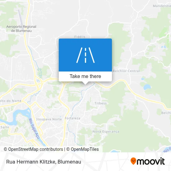 Rua Hermann Klitzke map