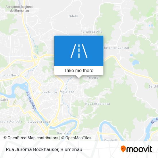 Rua Jurema Beckhauser map