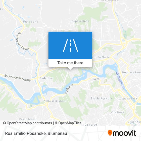 Rua Emílio Posanske map