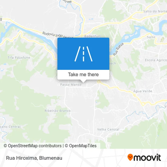 Rua Hiroxima map