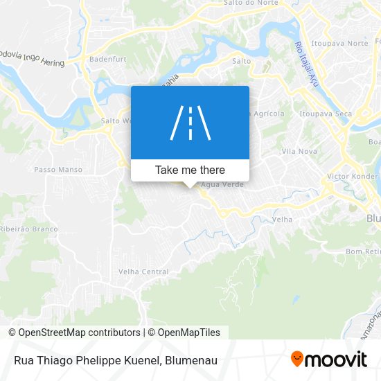 Rua Thiago Phelippe Kuenel map