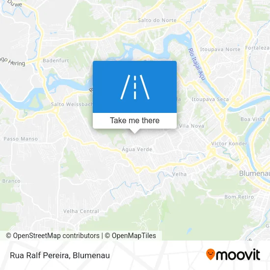 Rua Ralf Pereira map