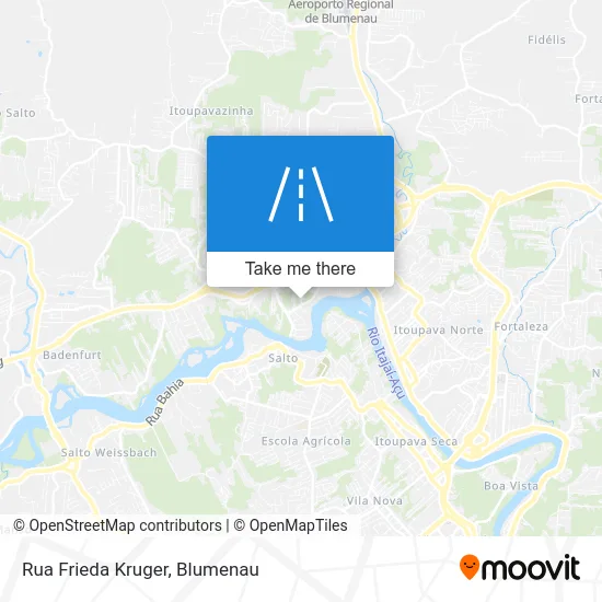 Rua Frieda Kruger map