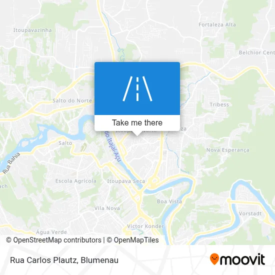 Rua Carlos Plautz map