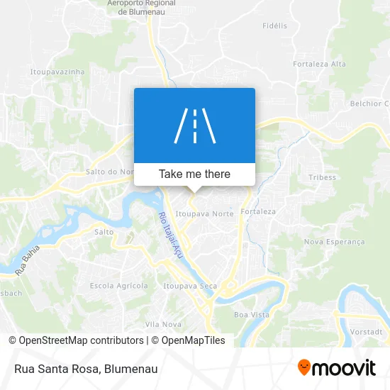 Rua Santa Rosa map