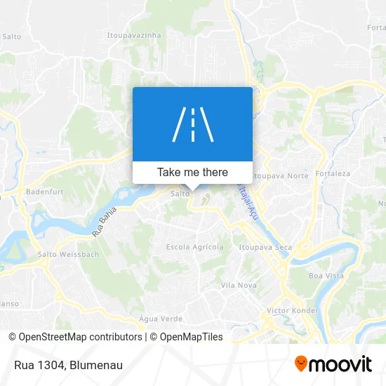 Rua 1304 map