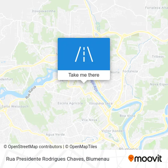 Rua Presidente Rodrigues Chaves map