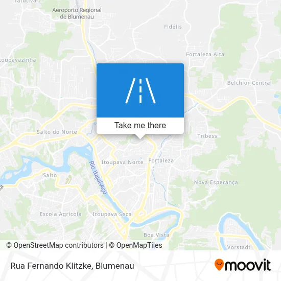 Rua Fernando Klitzke map