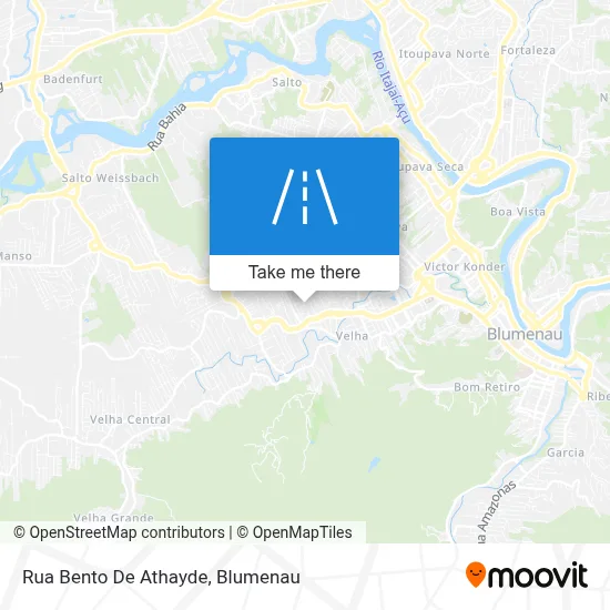 Rua Bento De Athayde map