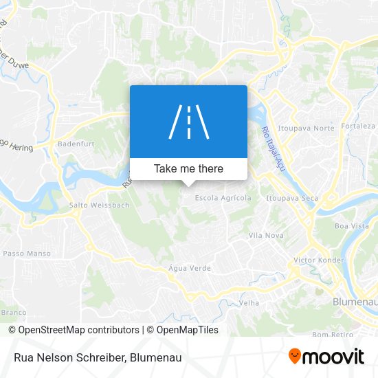 Rua Nelson Schreiber map