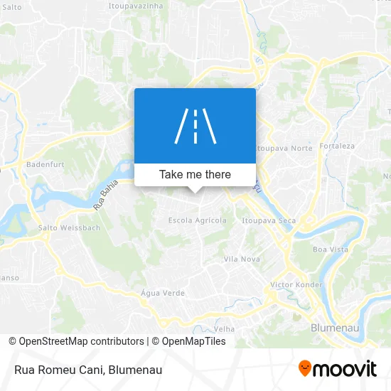 Rua Romeu Cani map