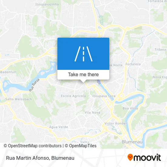 Rua Martin Afonso map