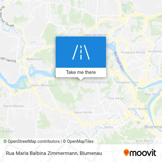 Rua Maria Balbina Zimmermann map