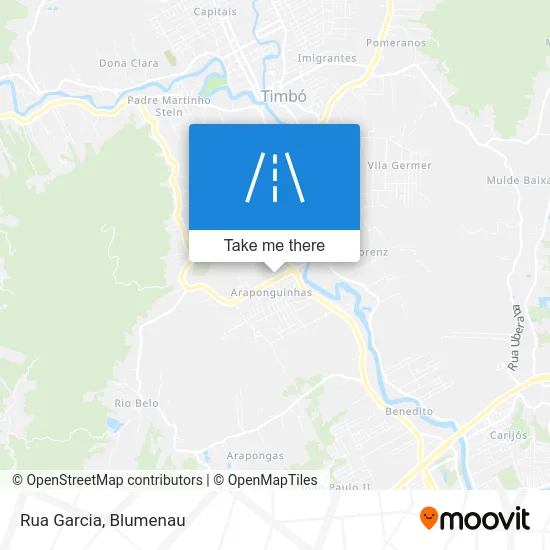 Rua Garcia map
