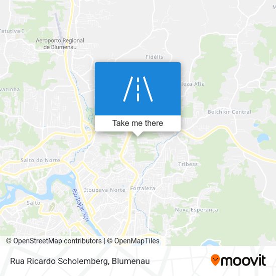 Rua Ricardo Scholemberg map