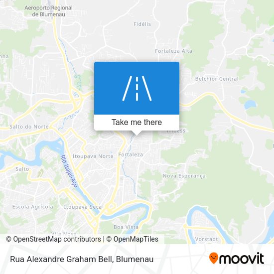 Rua Alexandre Graham Bell map