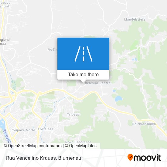 Rua Vencelino Krauss map