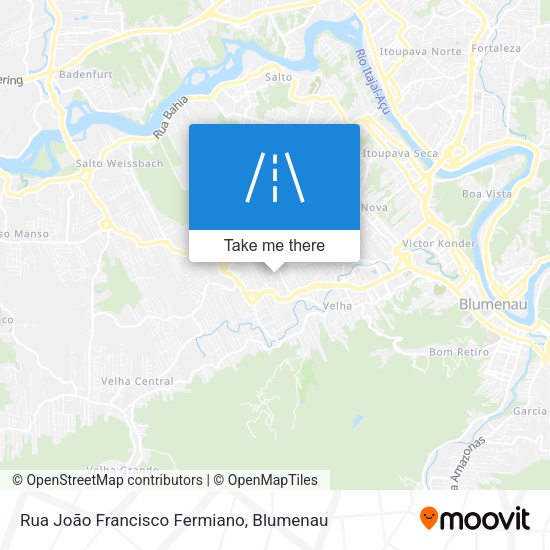 Rua João Francisco Fermiano map