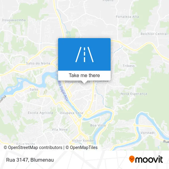Rua 3147 map