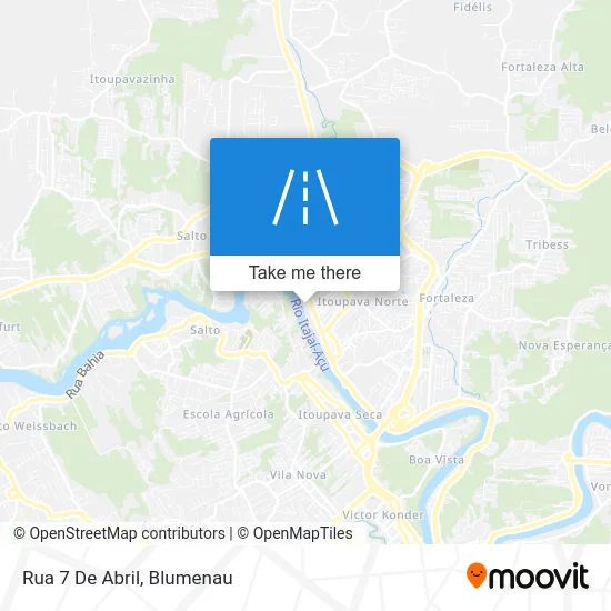 Rua 7 De Abril map