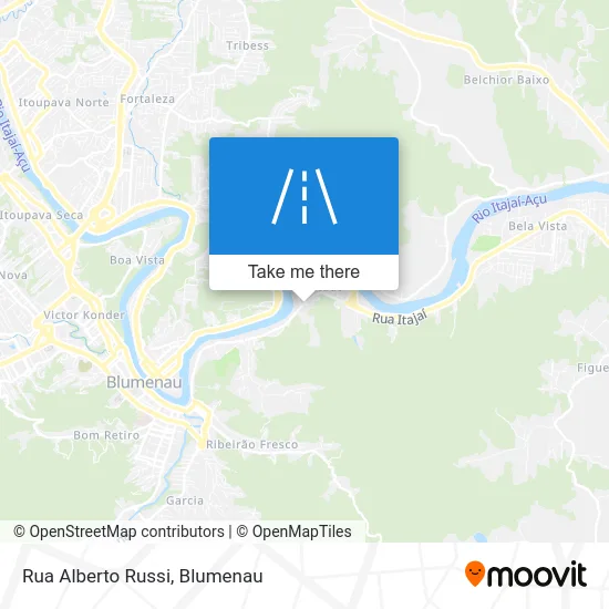 Rua Alberto Russi map