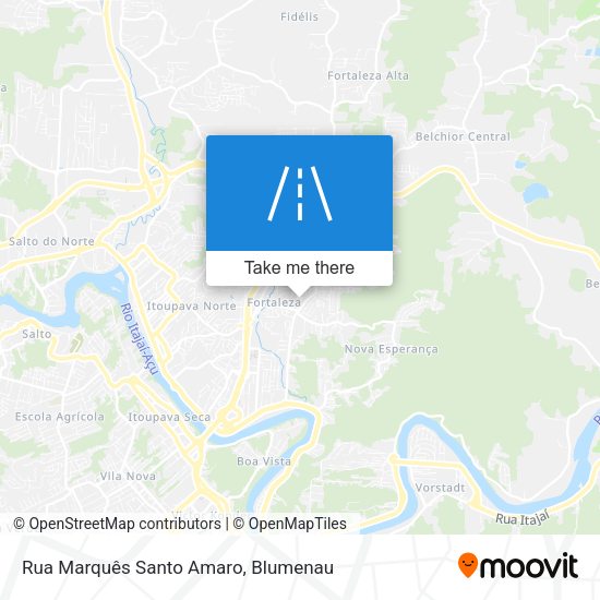 Rua Marquês Santo Amaro map