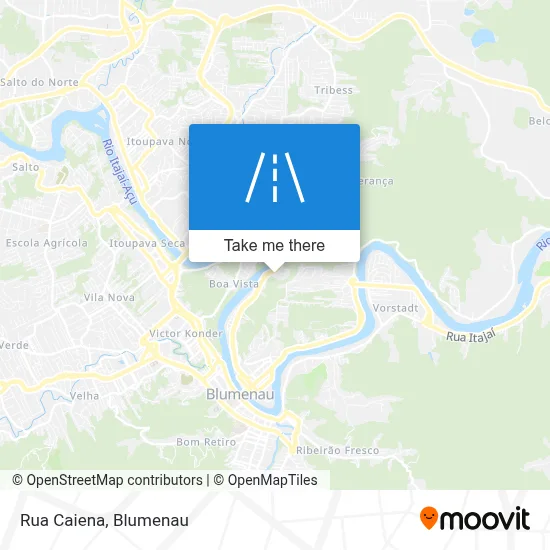 Rua Caiena map
