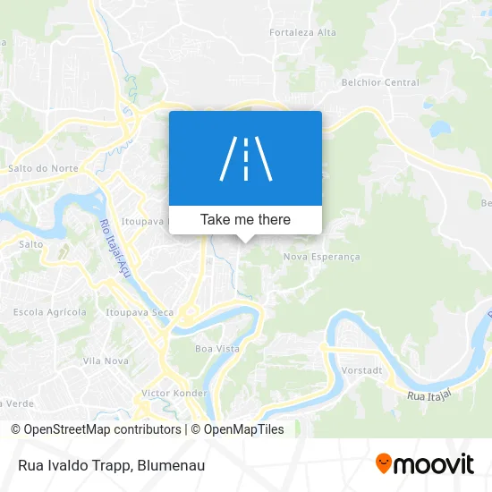Rua Ivaldo Trapp map