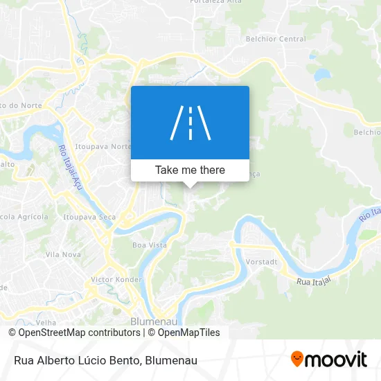 Rua Alberto Lúcio Bento map