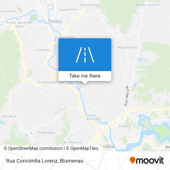 Rua Concórdia Lorenz map