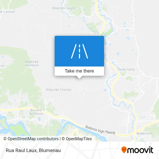 Rua Raul Laux map