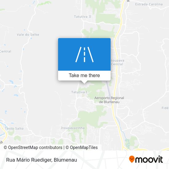 Rua Mário Ruediger map