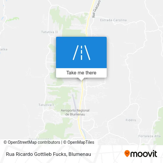 Rua Ricardo Gottlieb Fucks map
