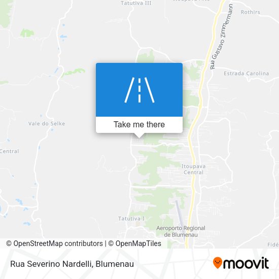 Rua Severino Nardelli map