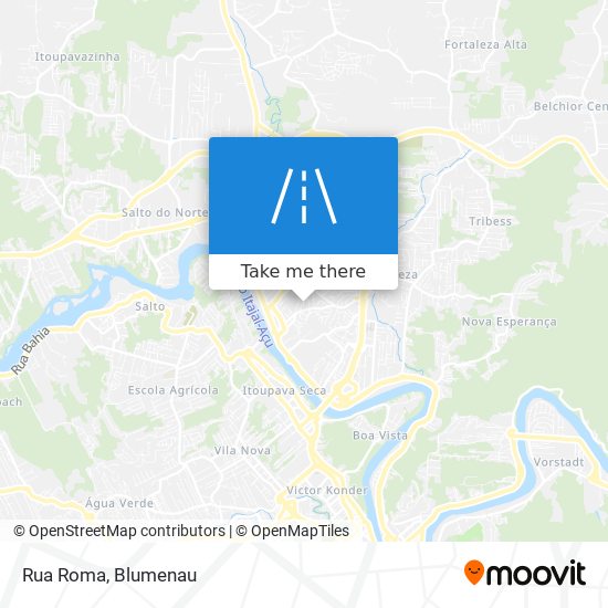 Rua Roma map