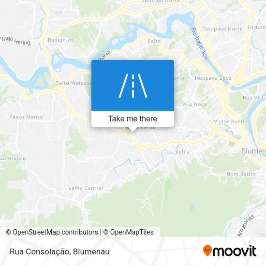 Rua Consolação map