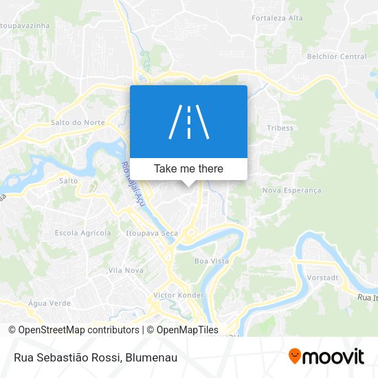 Rua Sebastião Rossi map